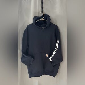 Carhartt Men's Navy Hoodie